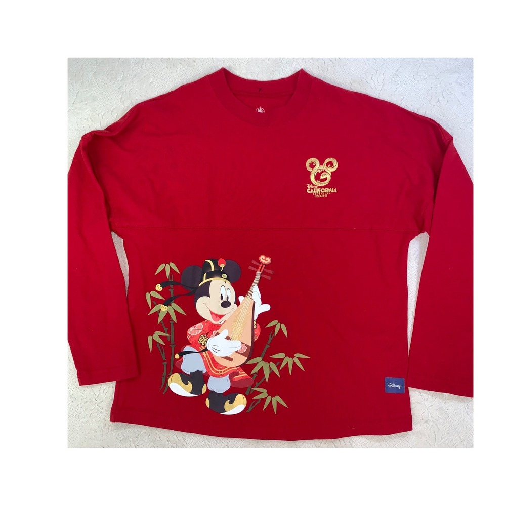 Disney California Adventure 2025 Chinese Lunar New Year Spirit Jersey Kids XL 14